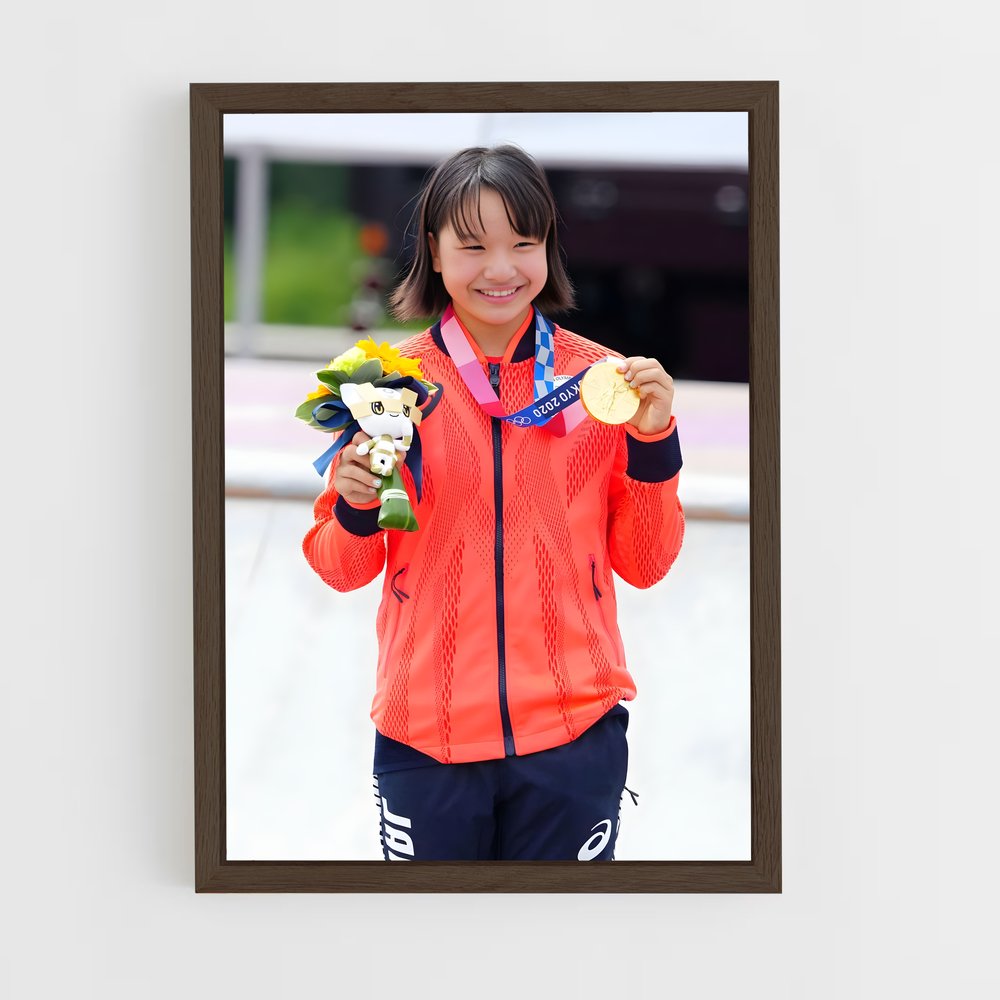 Poster Momiji nishiya – affiche Skateboard (vue 5)